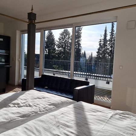 Stylische Penthouse Wohnung Hamburg-Harburg Exteriör bild
