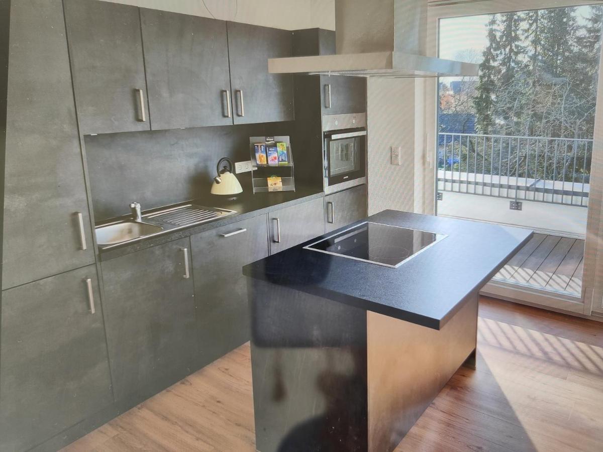 Stylische Penthouse Wohnung Hamburg-Harburg Exteriör bild